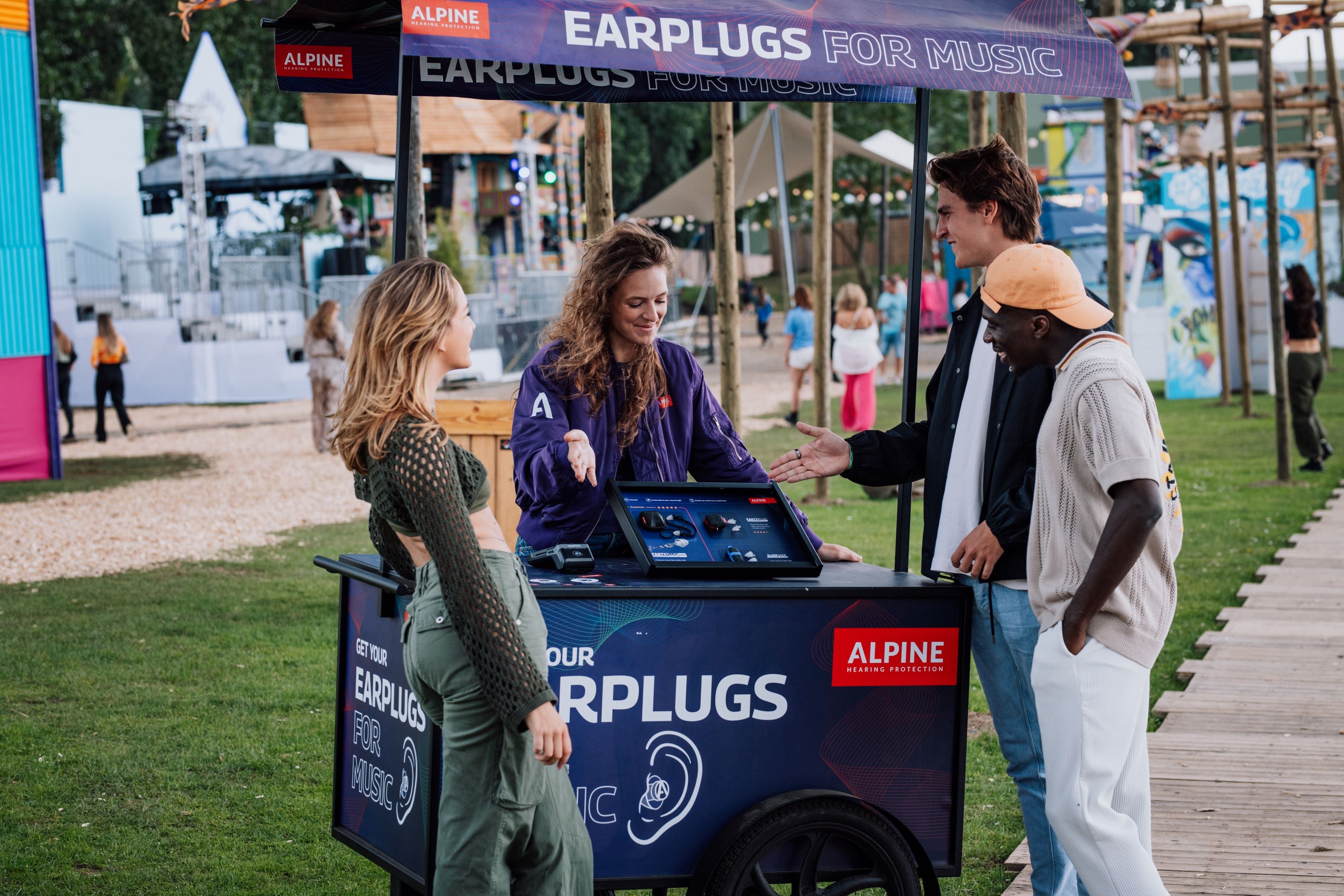 Alpine earplugs for music