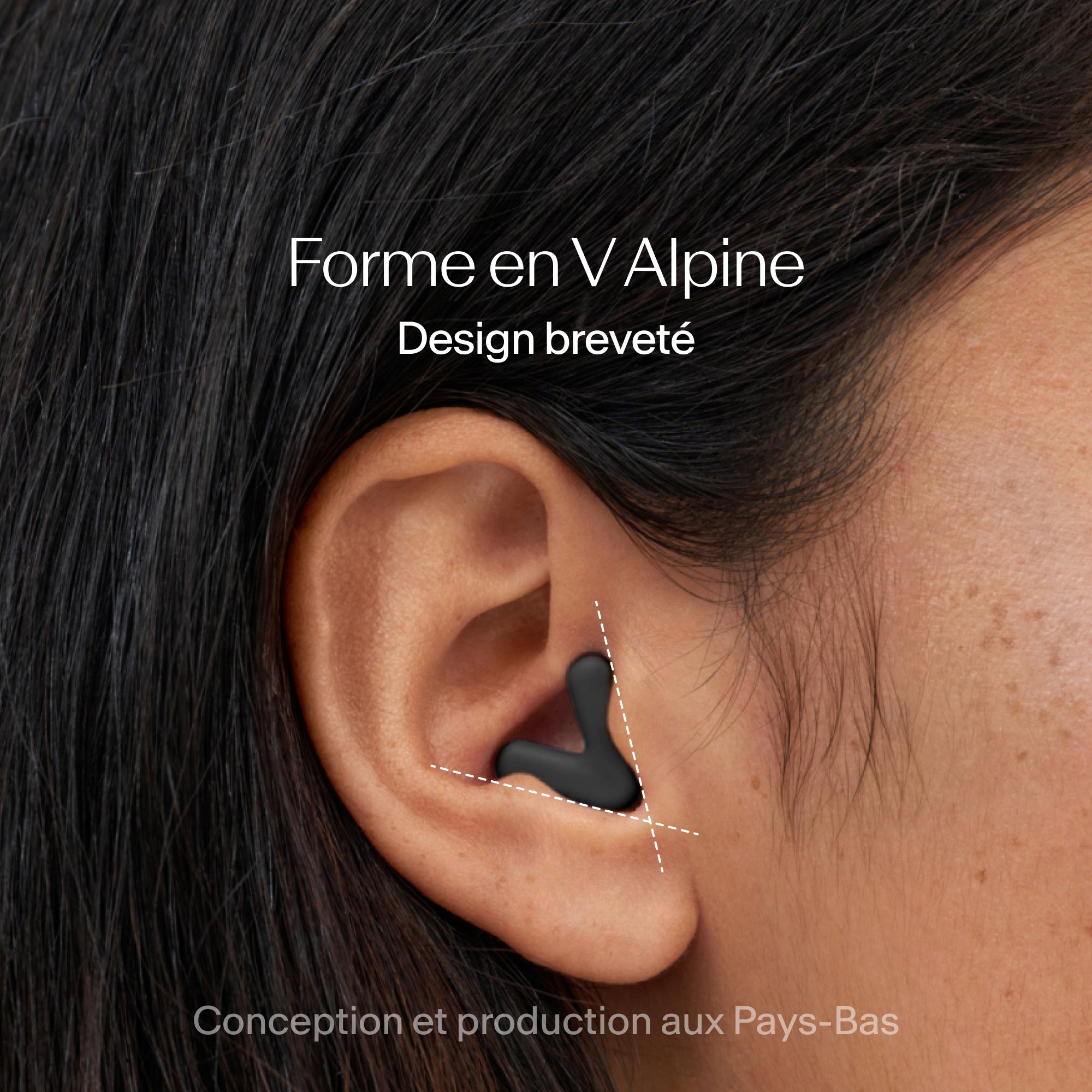 Bouchons Alpine Silence ajustement serré dans l’oreille