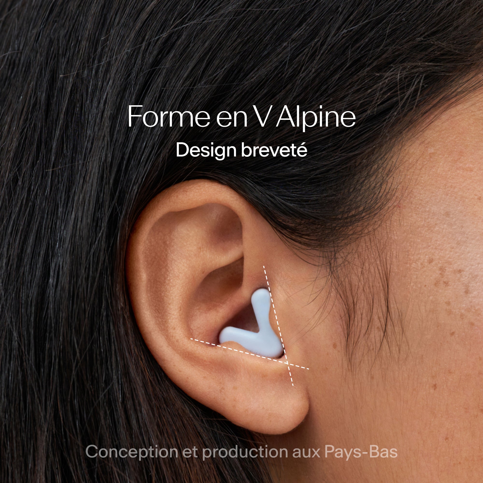 Bouchons Alpine Silence ajustement serré dans l’oreille