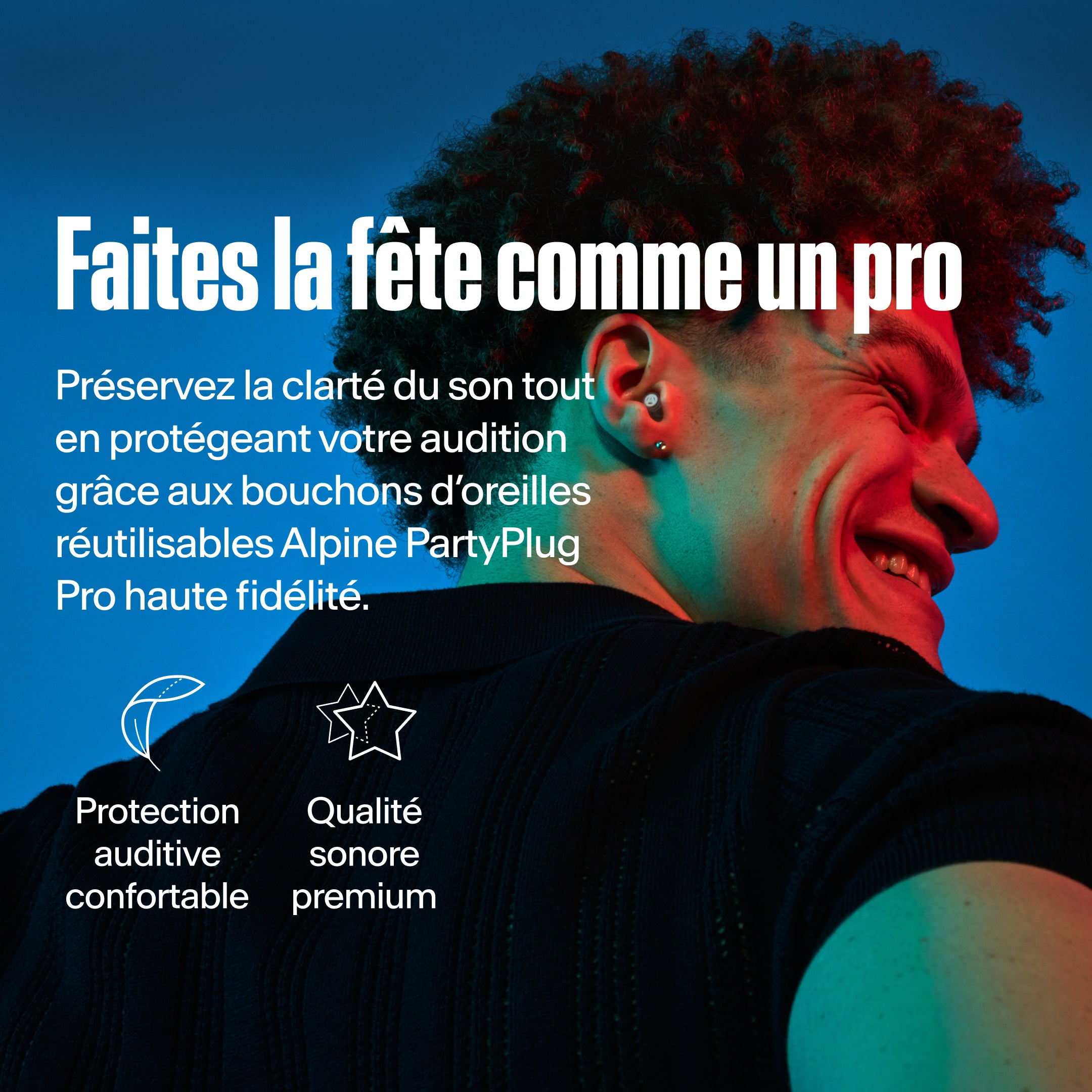Alpine PartyPlug Pro bouchons d’oreilles image produit
