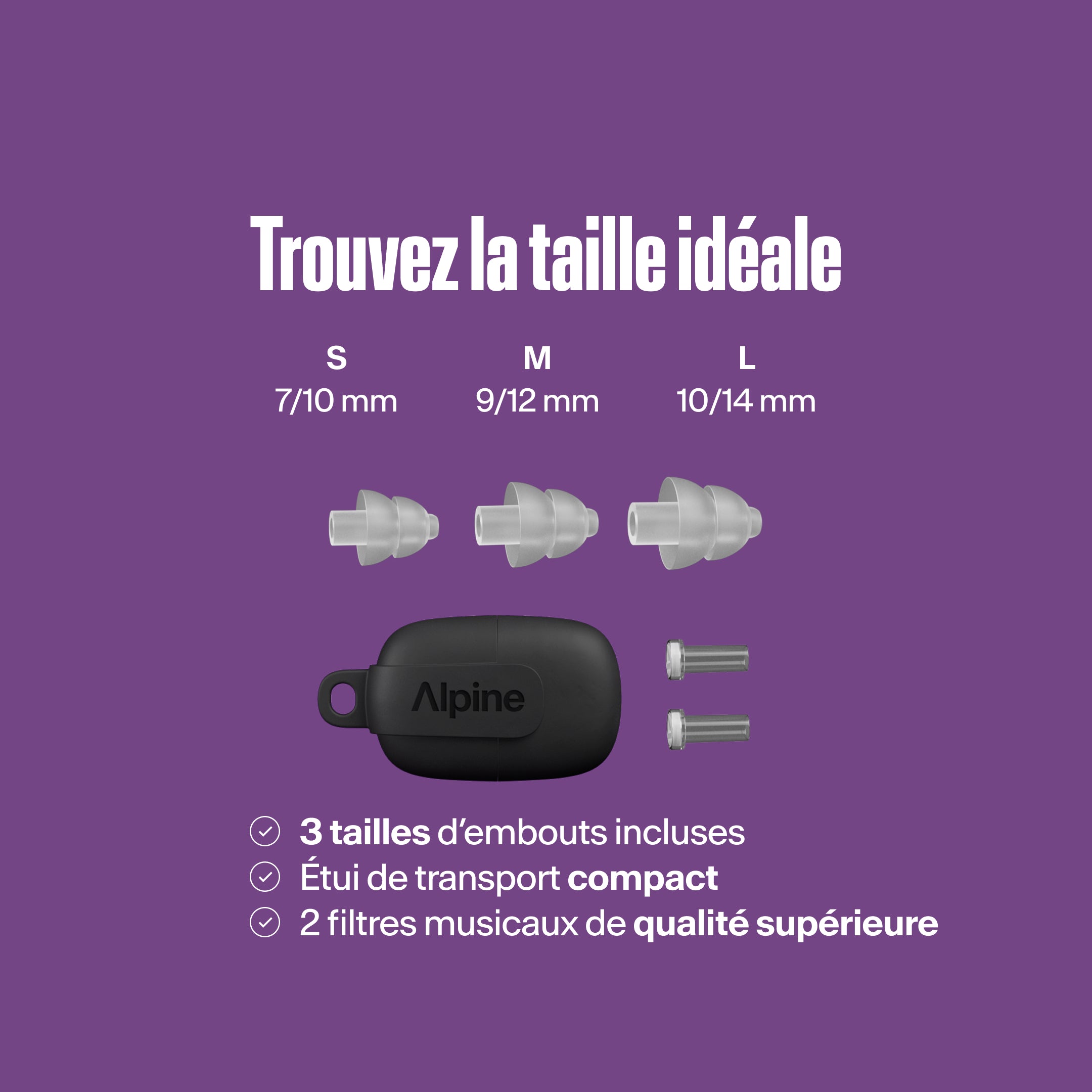 Alpine PartyPlug Pro bouchons d’oreilles image produit