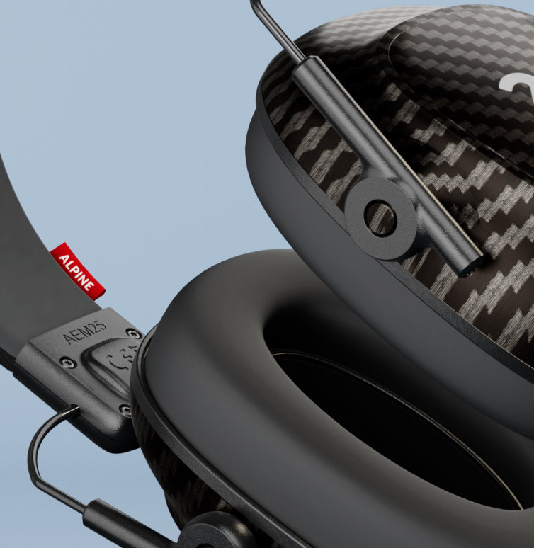 alpine 24h le mans racing pro casque anti-bruit attenuation detail