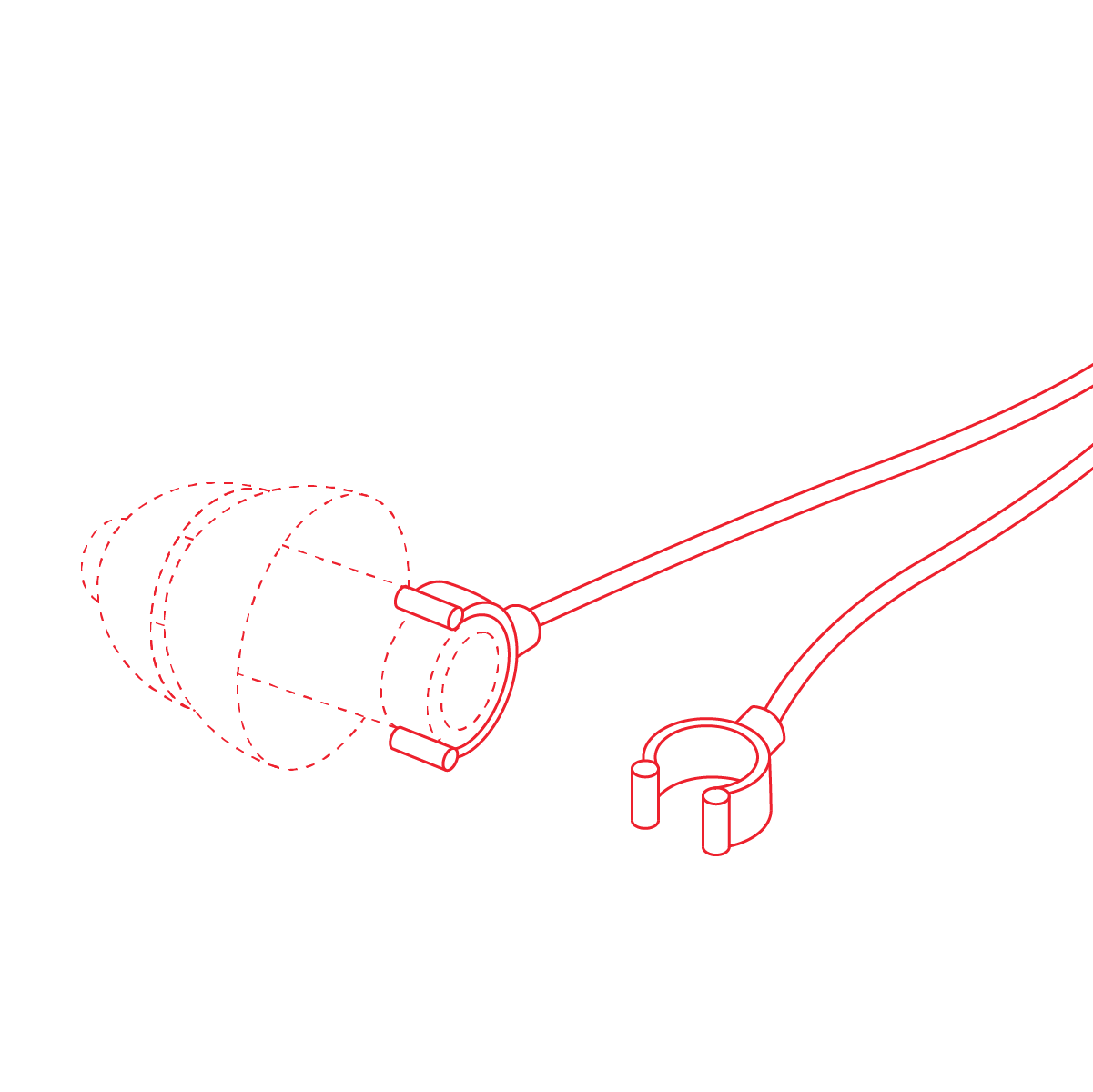 alpine cordon pour bouchons d& illustration technique