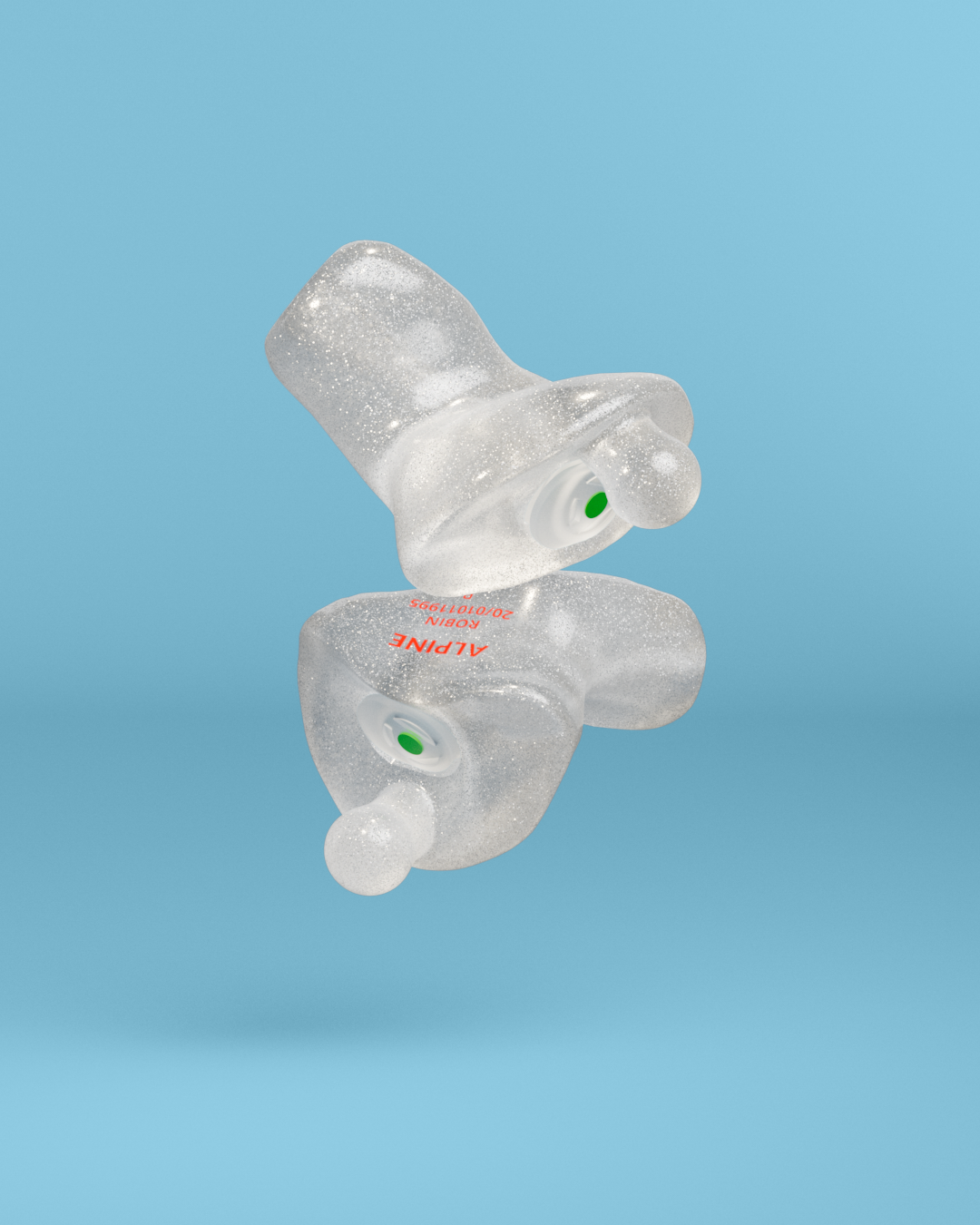 alpine motosafe custom oordoppen metallic zilver