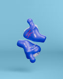 alpine musicsafe custom 4d oordoppen blauw