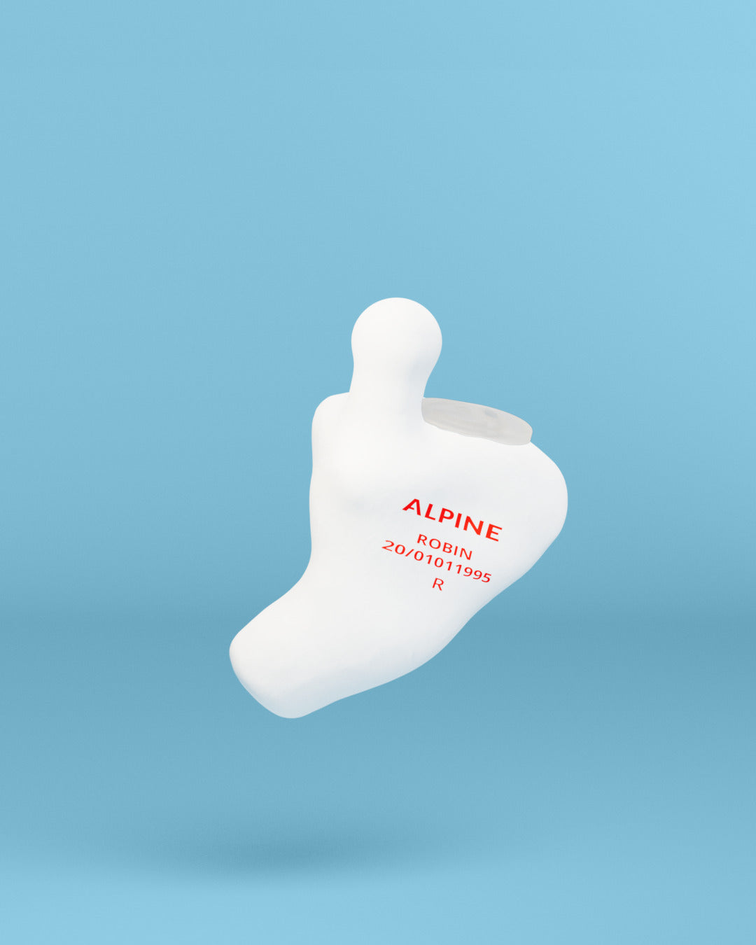 Alpine musicsafe op maat oordoppen wit