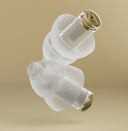 détail des bouchons d’oreilles réutilisables Alpine MusicSafe Pro