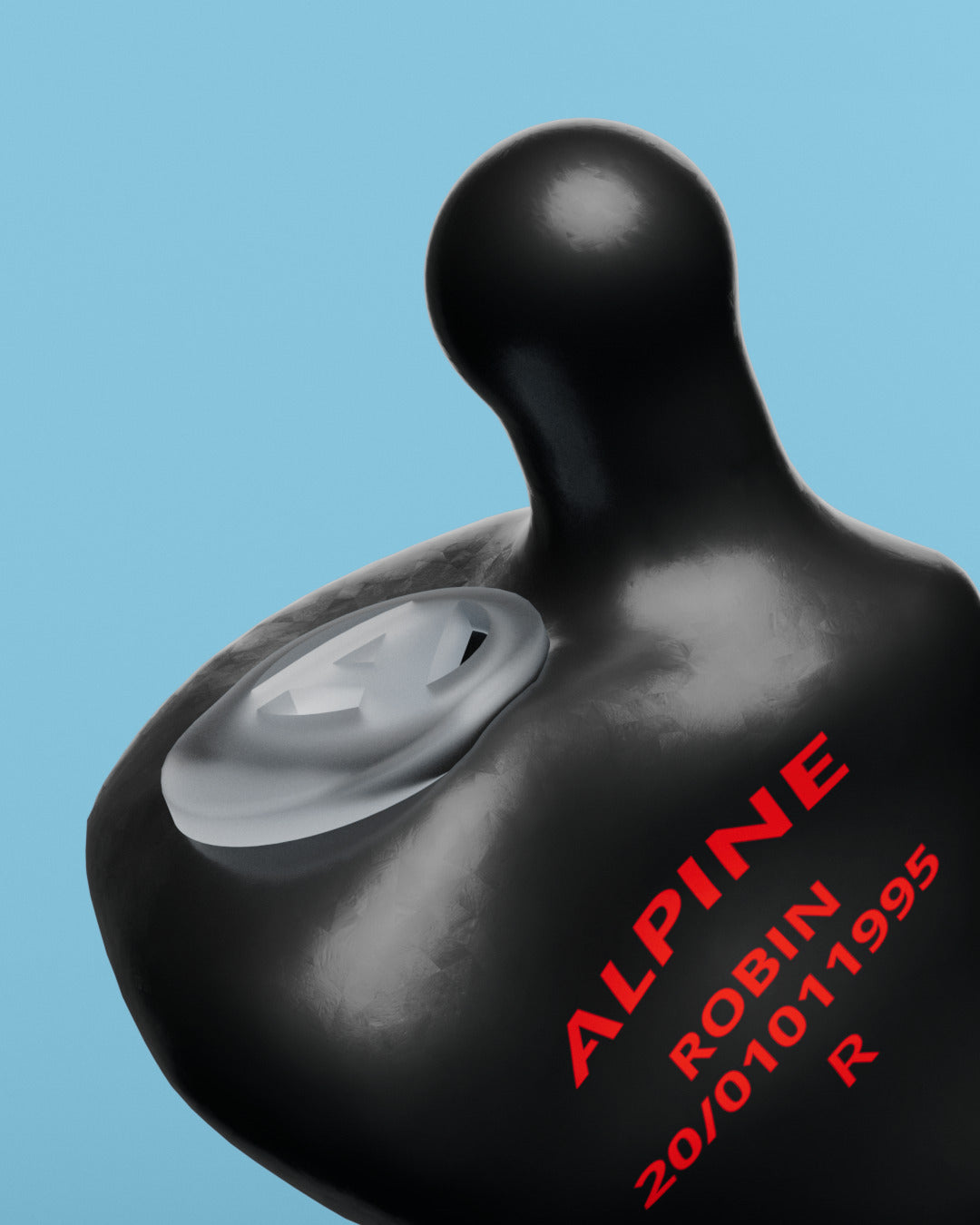 Détail du produit bouchons d’oreilles Alpine MusicSafe Sur Mesure 4D noir