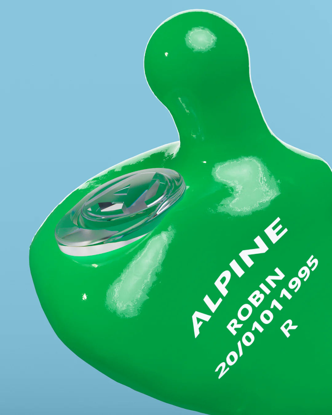 Détail du produit bouchons d’oreilles Alpine MusicSafe Sur Mesure 4D vert