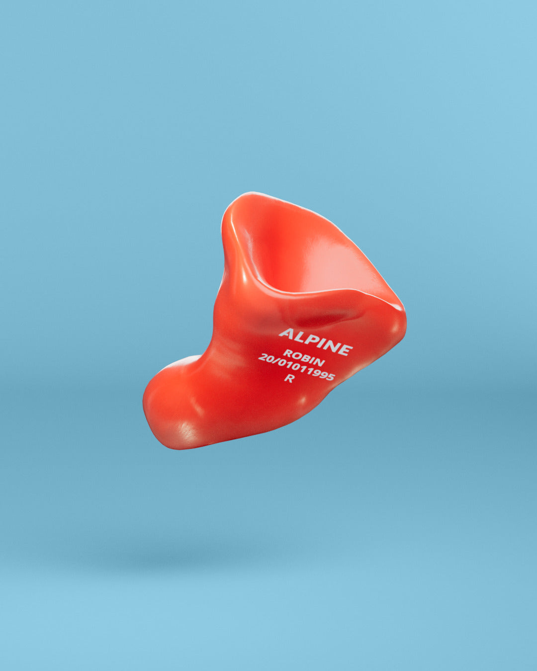 Alpine op maat sleepsoft oordoppen oranje