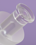 Détail produit des bouchons d’oreilles Alpine PartyPlug pour festival transparent