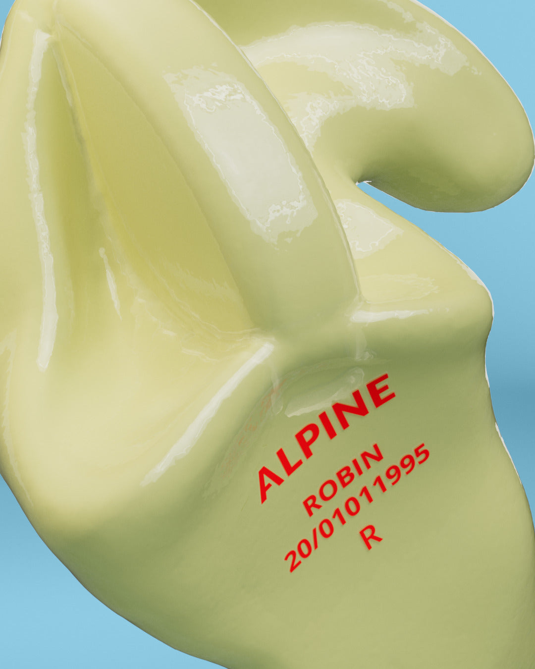 alpine swimsafe custom oordoppen productdetail neon geel