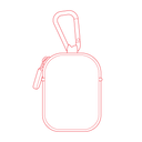 alpine travelcase pour bouchons d& illustration technique