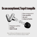 Filtre Alpine Tune en détail en silver