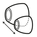 Bouchons d’oreille différentes tailles