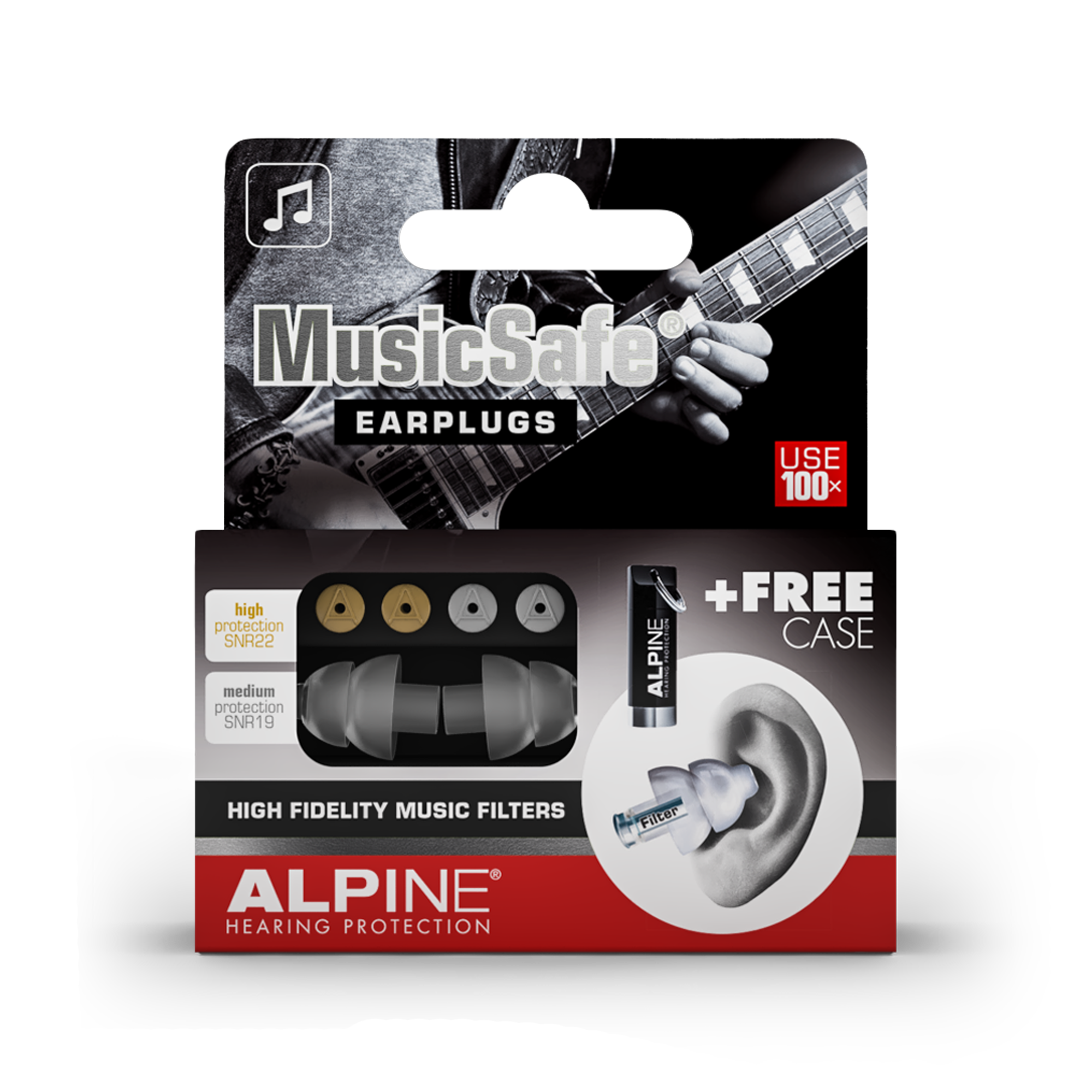 Bouchons d'oreilles Alpine PartyPlug Protection auditive