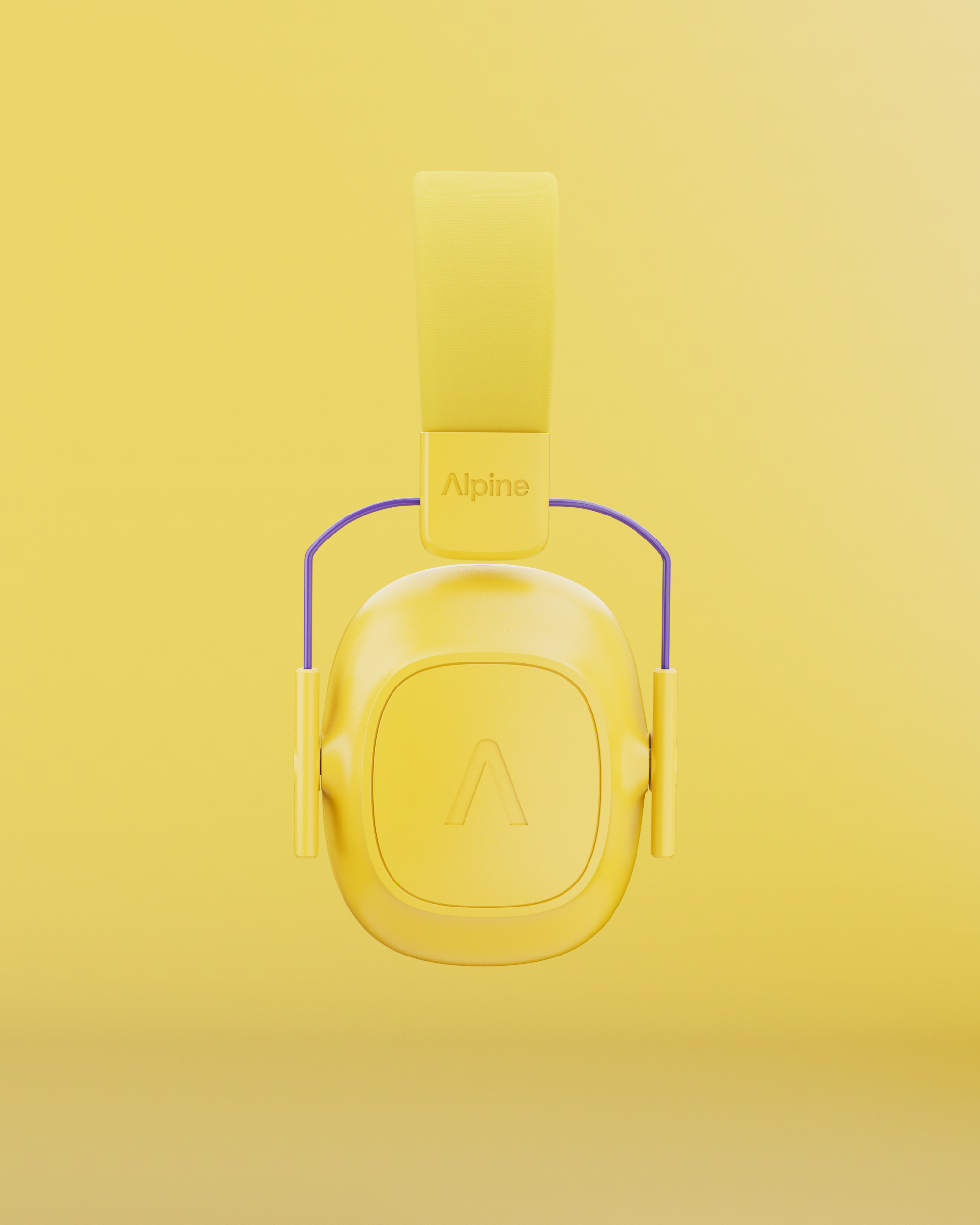 alpine muffy kids casque anti-bruit pour bébés produit detail jaune #color_jaune