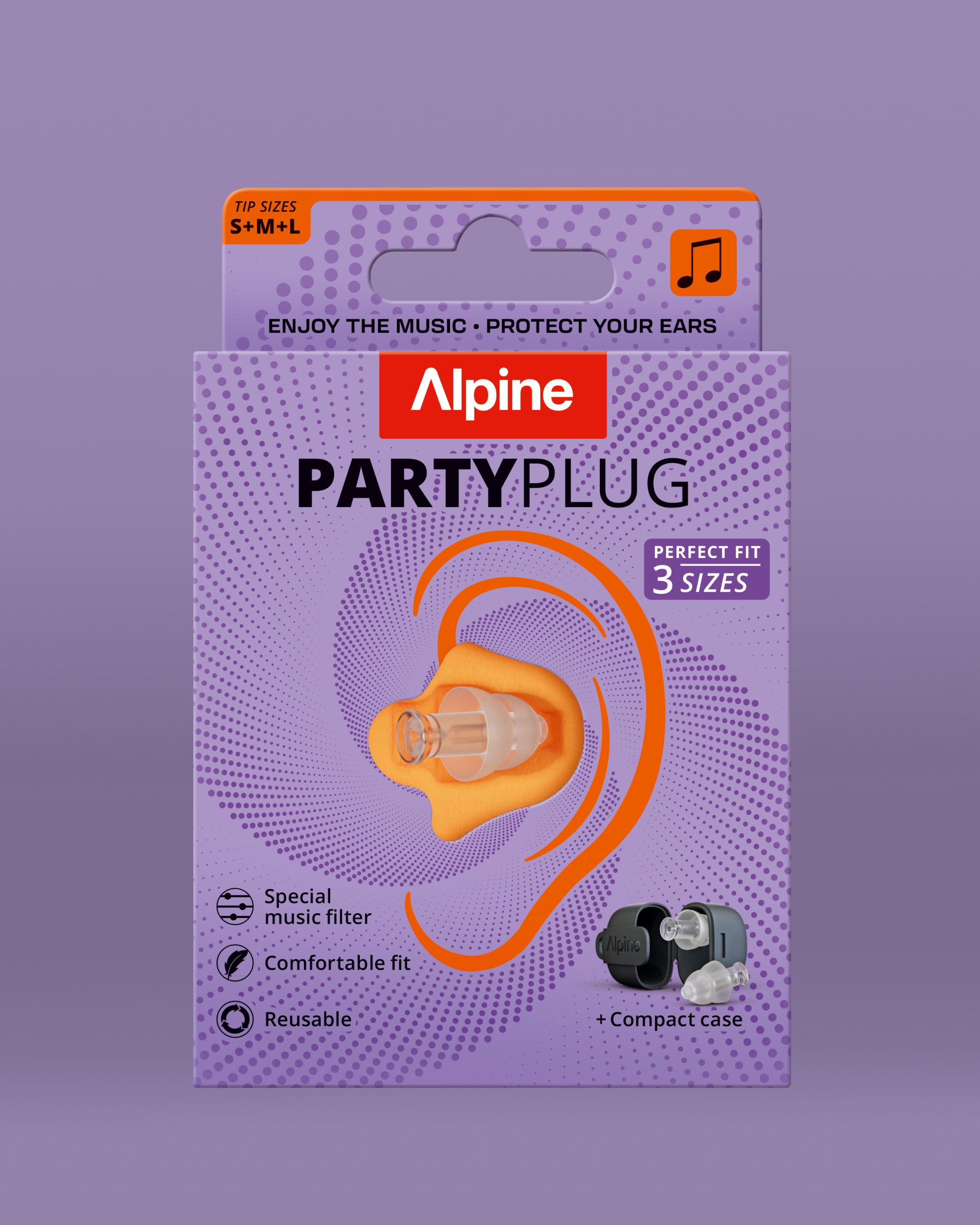 alpine partyplug festival earplugs package image #color_transparent