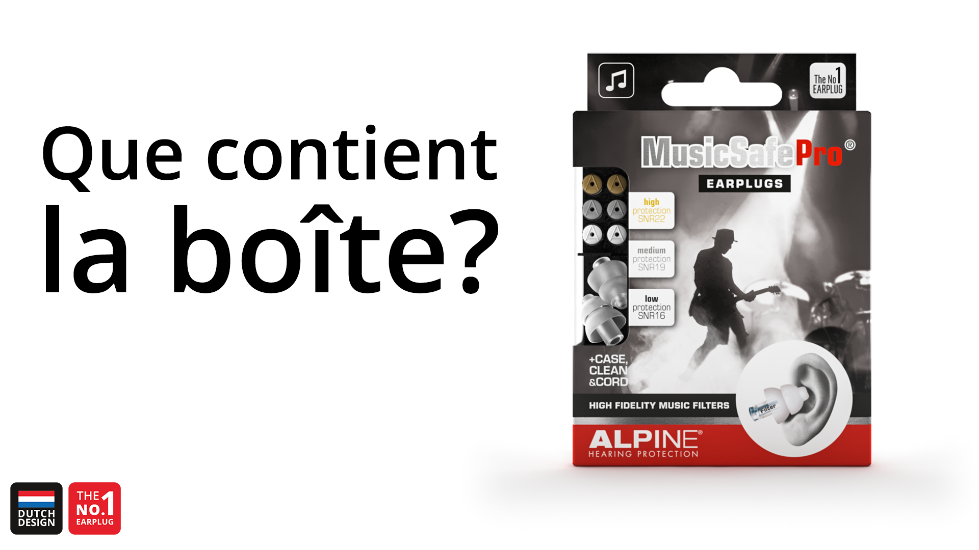 Alpine MSAFE-EAR - Bouchons d'oreilles avec filtres interchangeables,  Accessoire Musique Électronique et DJ, Top Prix