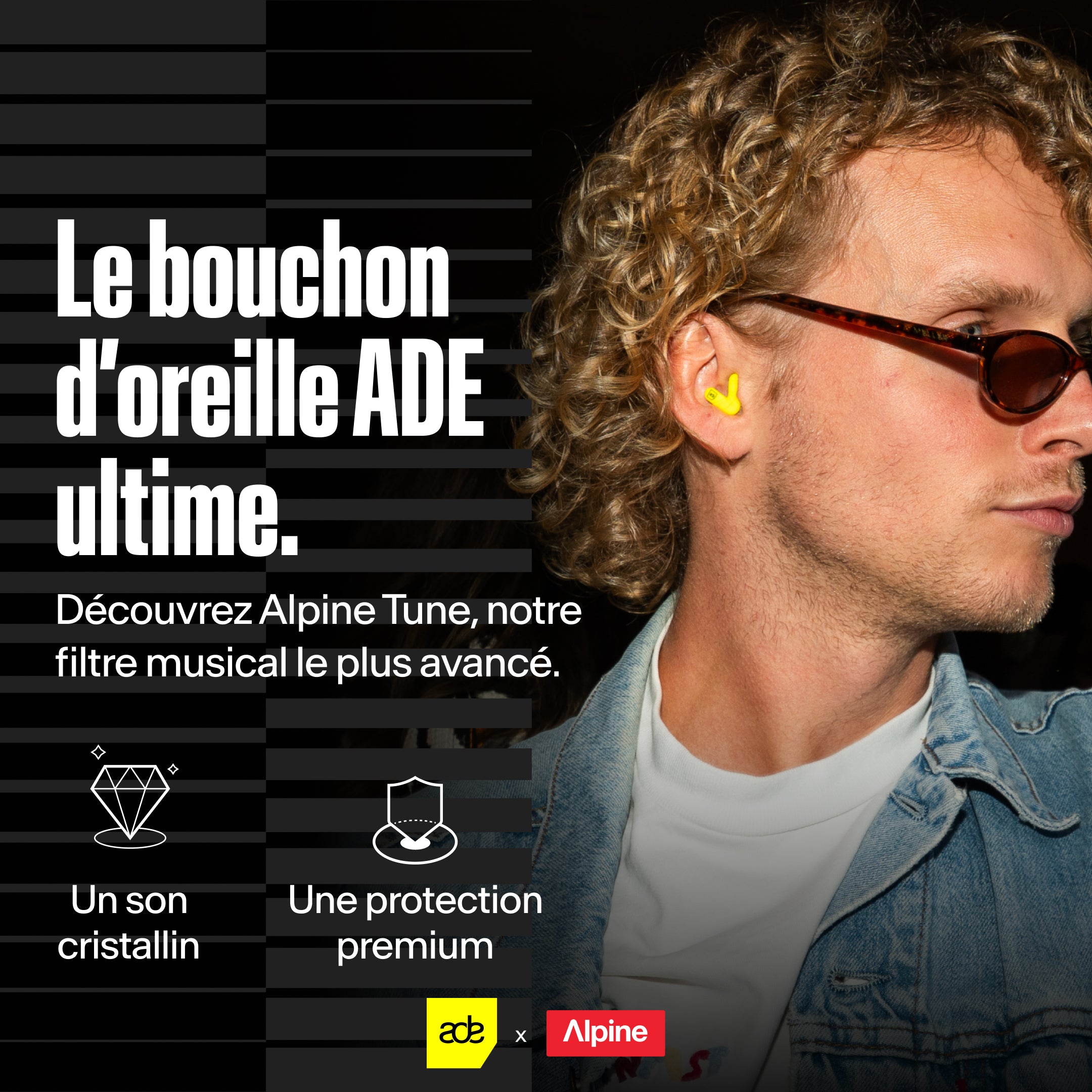 ade x alpine tune bouchons d& concert