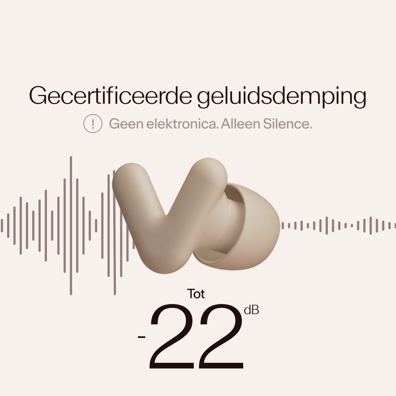 Alpine Silence met gecertificeerde geluidsdemping van 22dB 