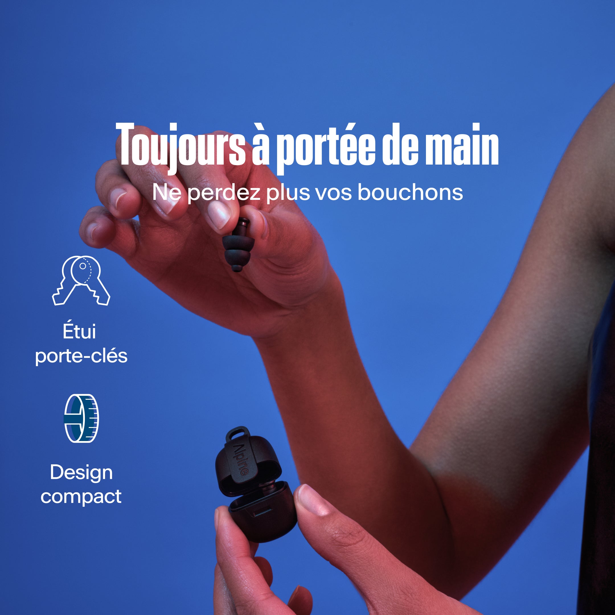 Alpine PartyPlug Pro bouchons d’oreilles image produit #color_noir 