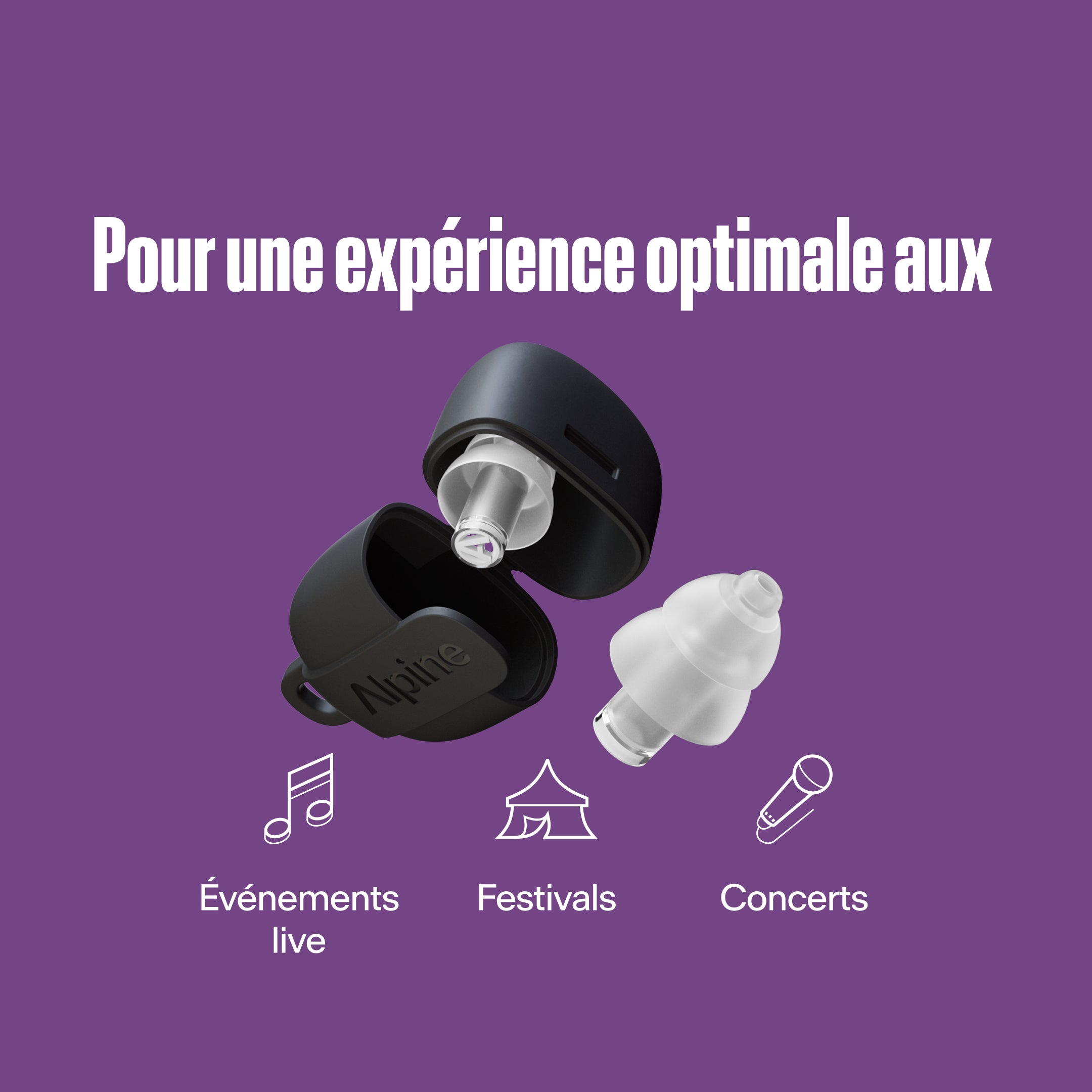 Alpine PartyPlug Pro bouchons d’oreilles image produit