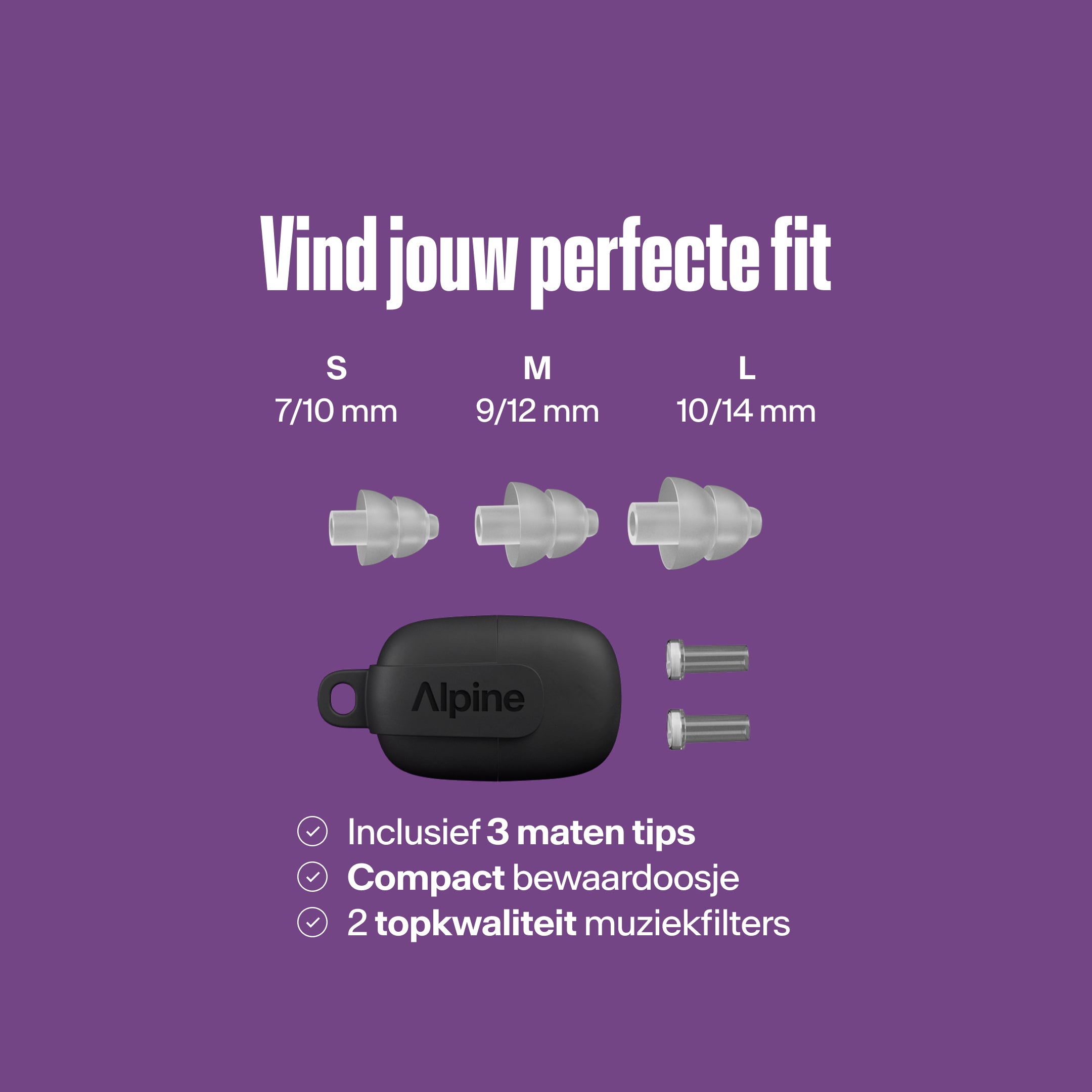 Alpine PartyPlug Pro festivaloordoppen trasnparent #color_transparant #lang_nl