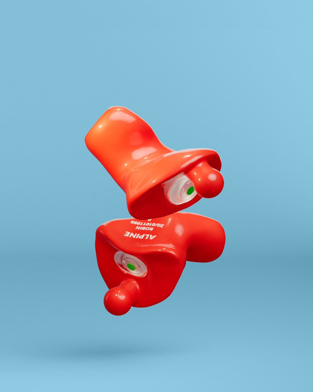 alpine motosafe custom oordoppen  rood #color_rood