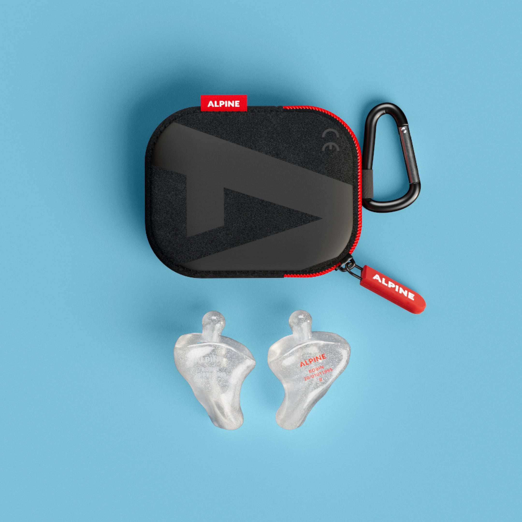 Alpine Motosafe Custom oordoppen op maat overzicht inclusief accessoires metallic zilver #color_metallic-zilver