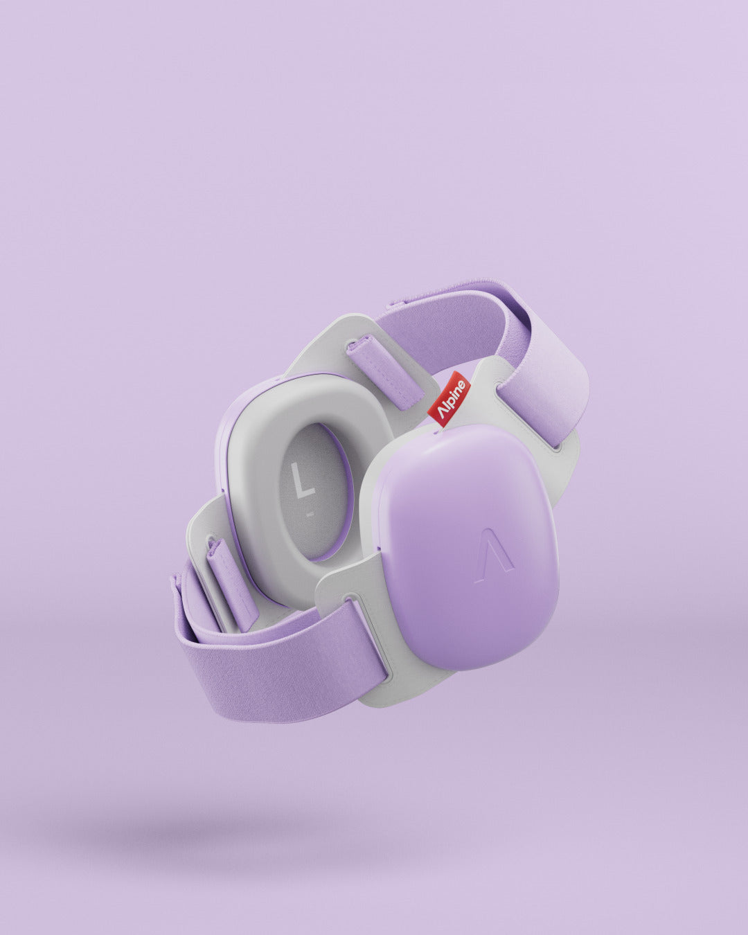 Alpine Muffy Baby oorbeschermers voor baby’s #color_dawn-purple 