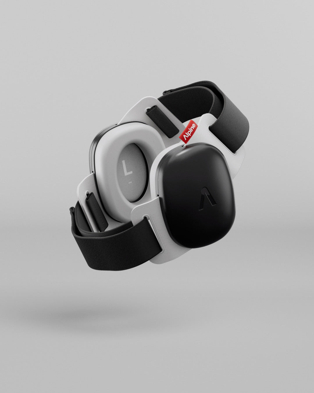 Alpine Muffy Baby oorkappen productafbeelding #color_dusk-black 