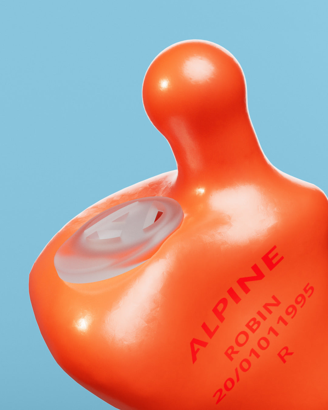 alpine musicsafe custom 4d 1 stuk oordoppen productdetail oranje #color_oranje
