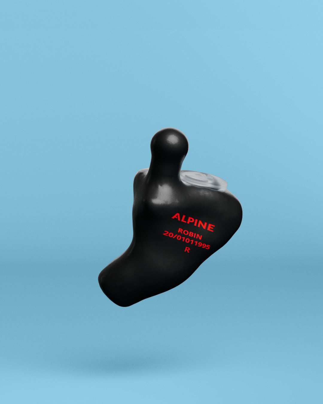 Alpine musicsafe op maat oordoppen  zwart #color_zwart