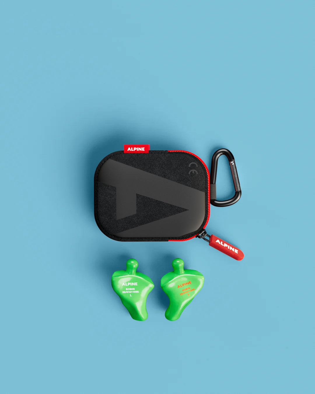 Alpine PartyPlug Custom oordoppen op maat overzicht inclusief accessoires  groen #color_groen