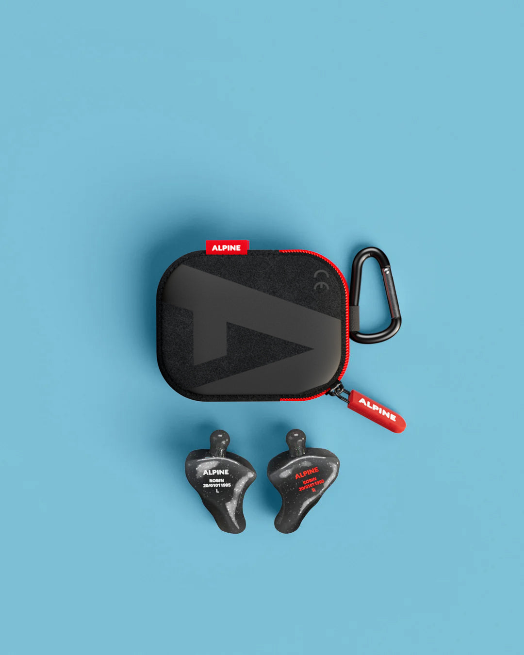 Alpine PartyPlug Custom oordoppen op maat overzicht inclusief accessoires  onyx zwart