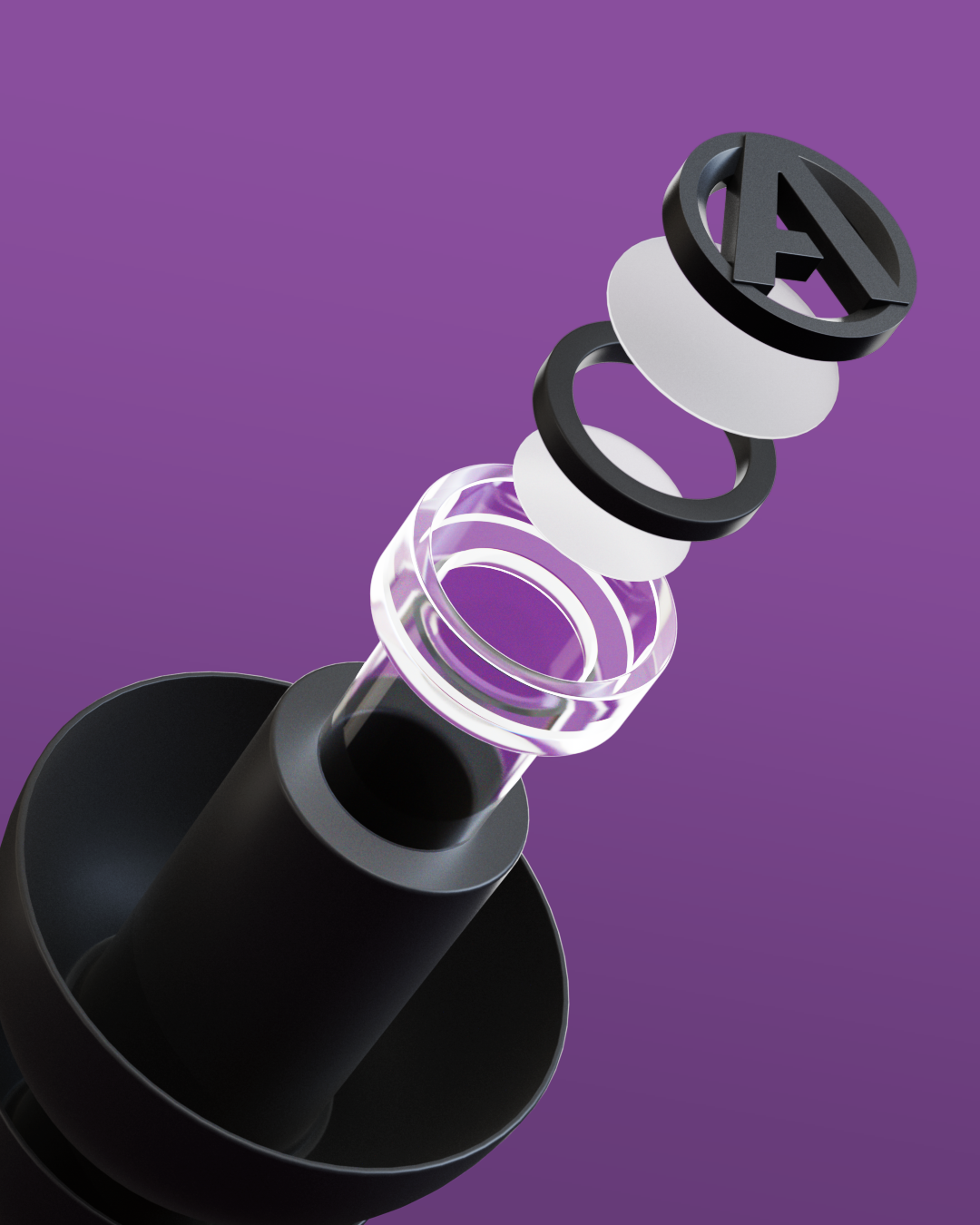 Bouchons d'oreilles Alpine PartyPlug ProFestival filtre vue détaillée #color_noir