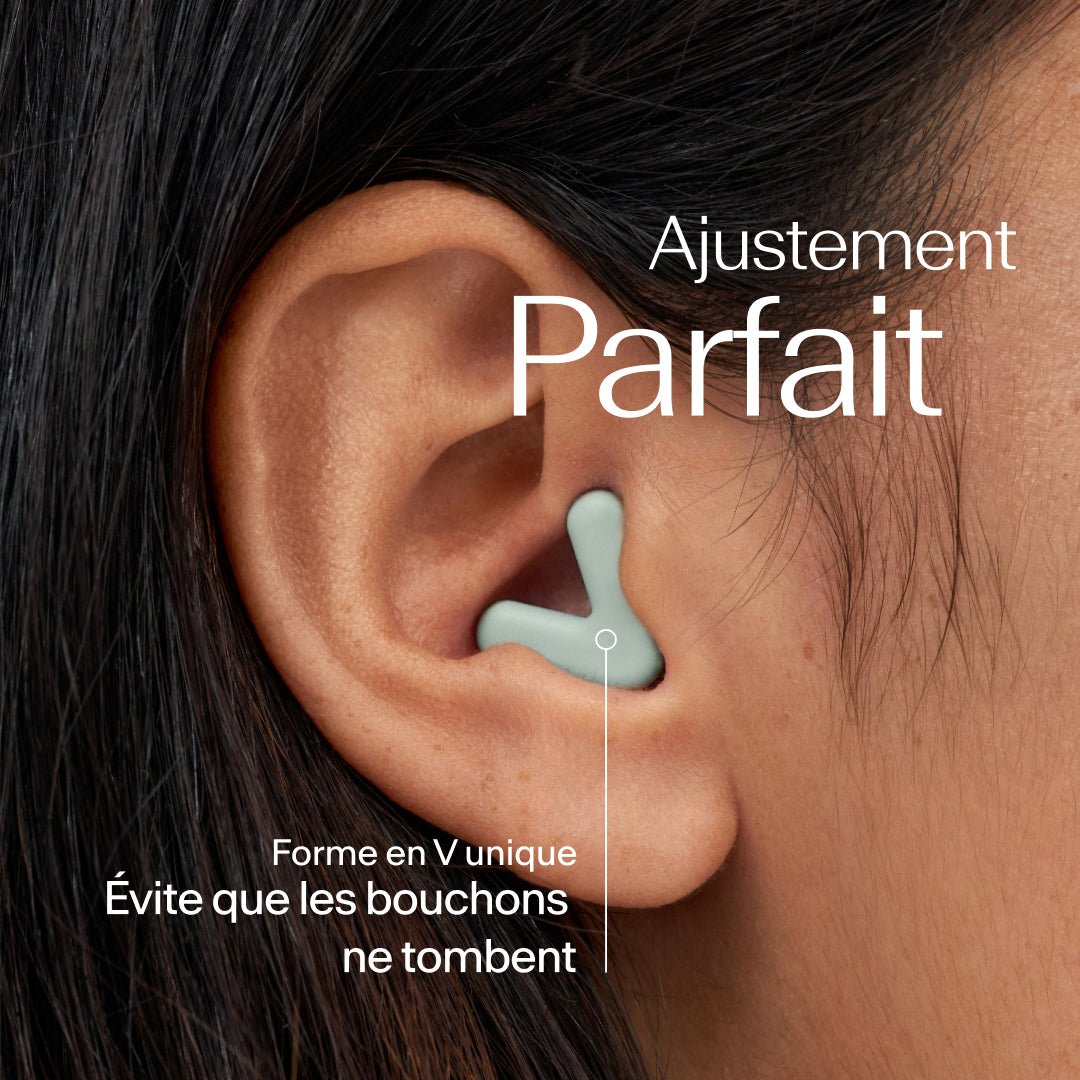 Bouchons Alpine Silence ajustement serré dans l’oreille – green #color_green