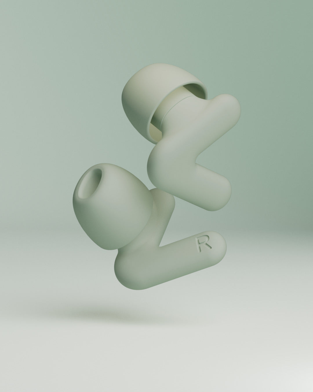 Alpine Silence image produit de deux bouchons – green #color_green