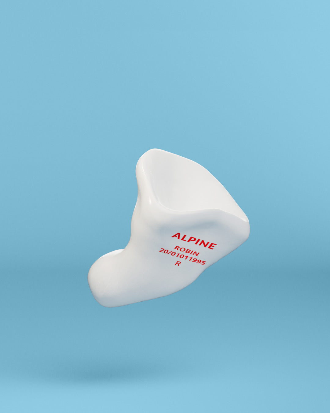 Alpine sleepsoft op maat oordoppen  wit