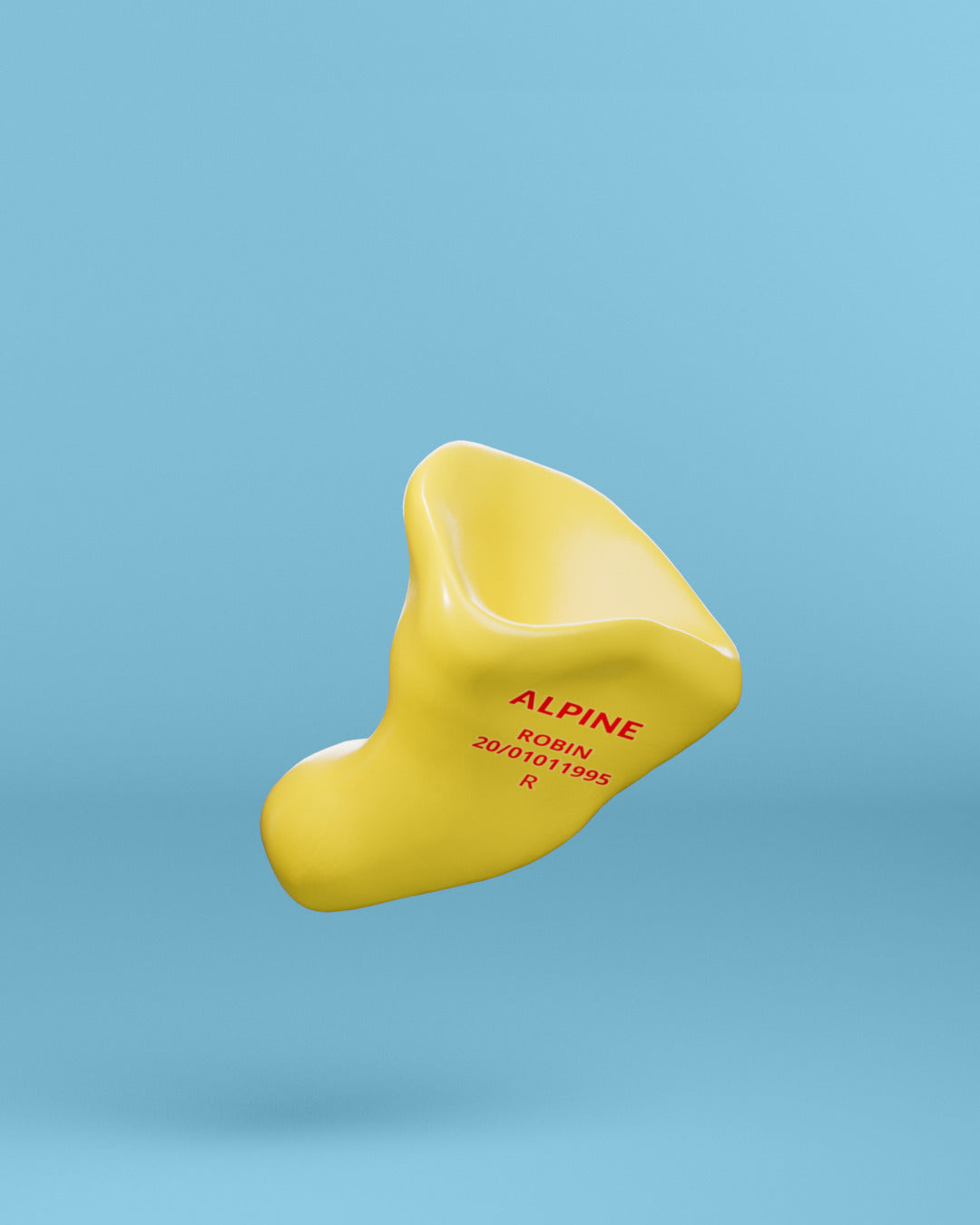 Alpine sleepsoft op maat oordoppen  yellow #color_yellow