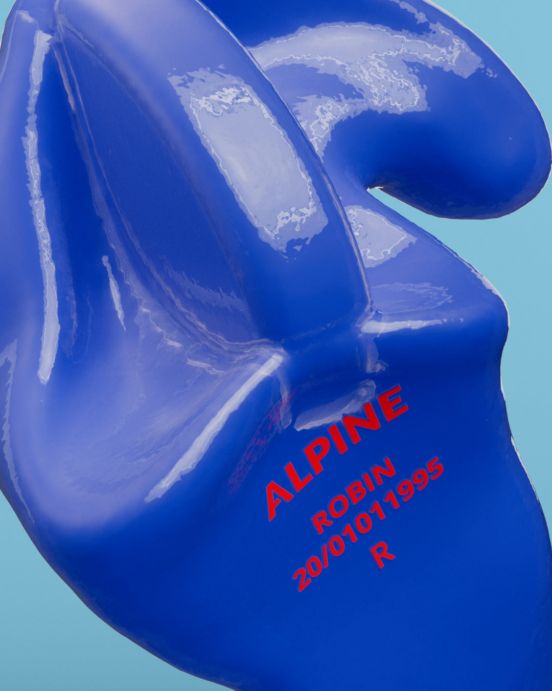 alpine swimsafe custom oordoppen productdetail  neon blauw #color_neon-blauw