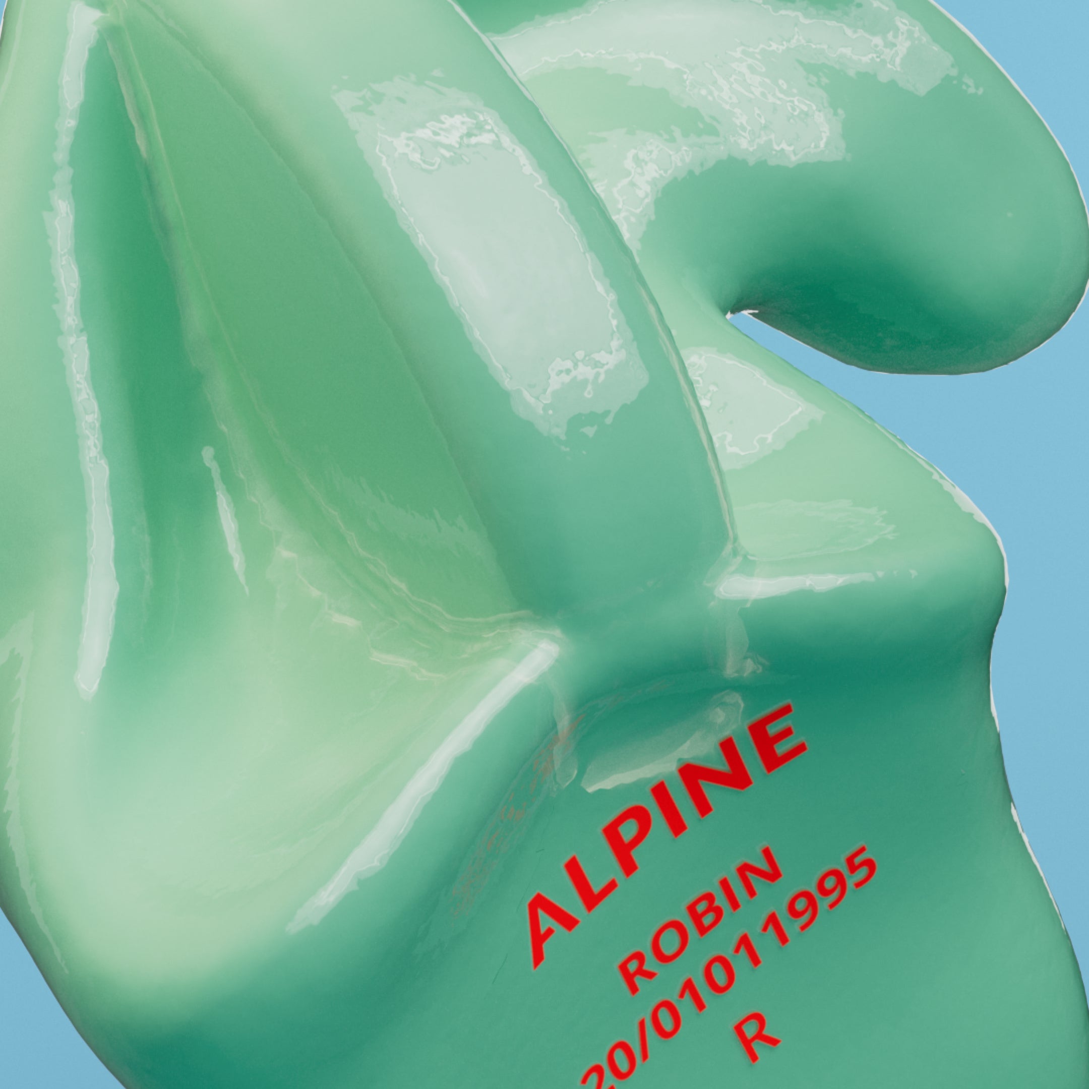 alpine swimsafe custom oordoppen productdetail  neon groen