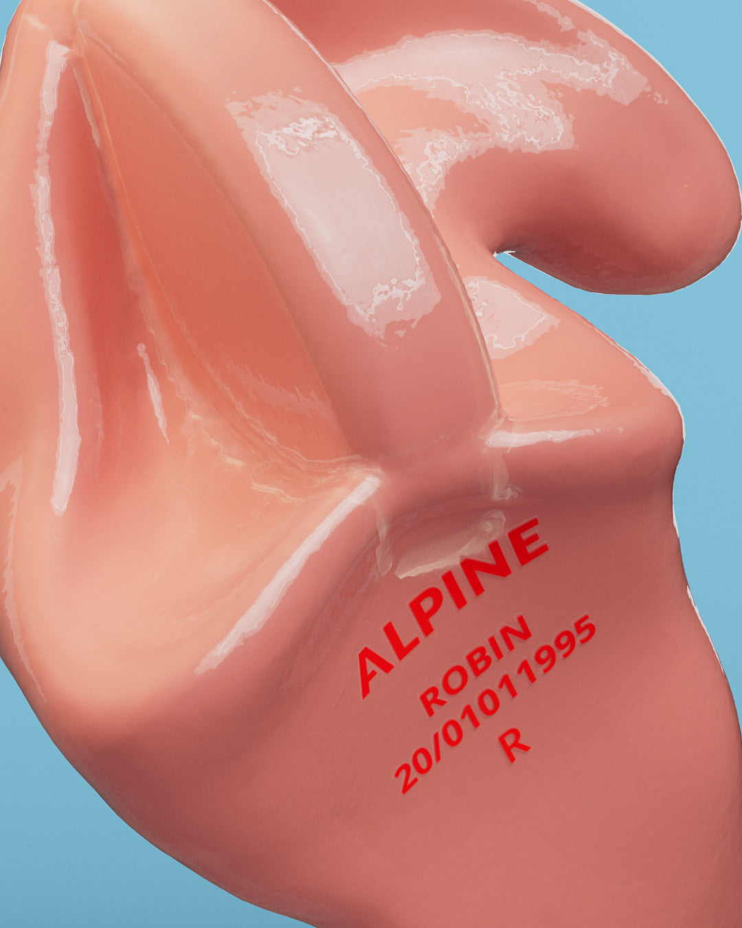 alpine swimsafe custom oordoppen productdetail  neon oranje #color_neon-oranje