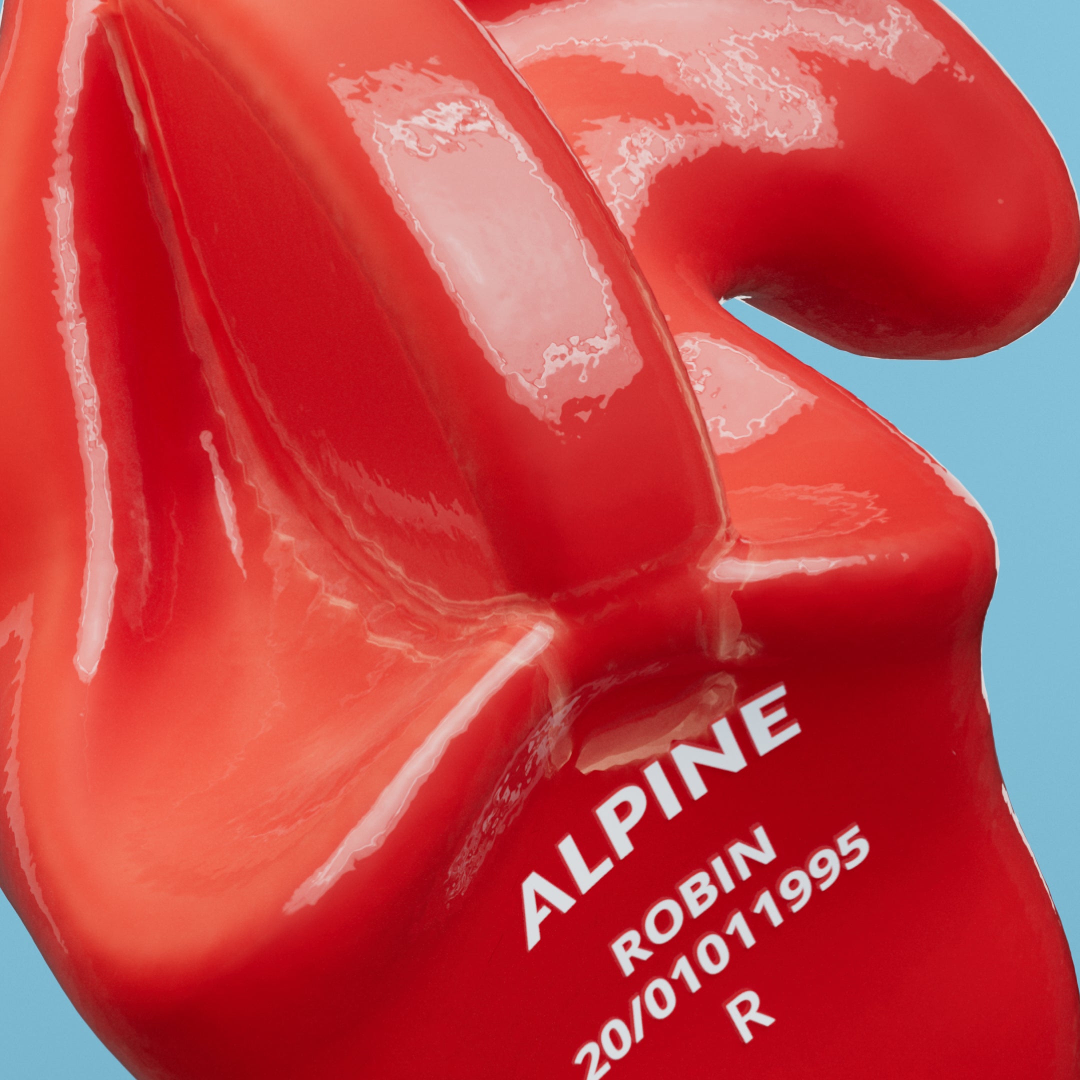 alpine swimsafe custom oordoppen productdetail  neon rood #color_neon-rood