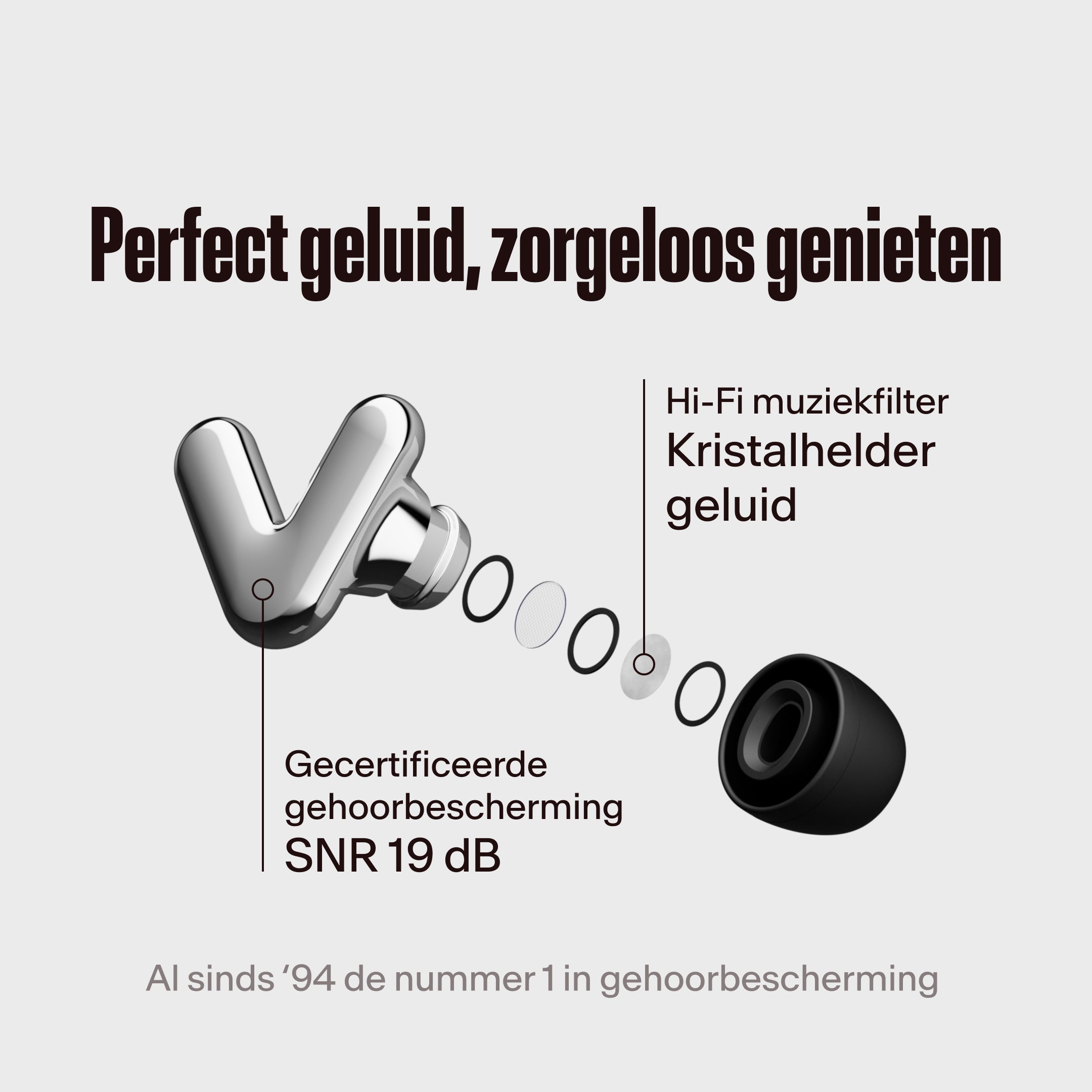 Alpine Tune Filter im Detail gezeigt in silver #color_silver #lang_nl