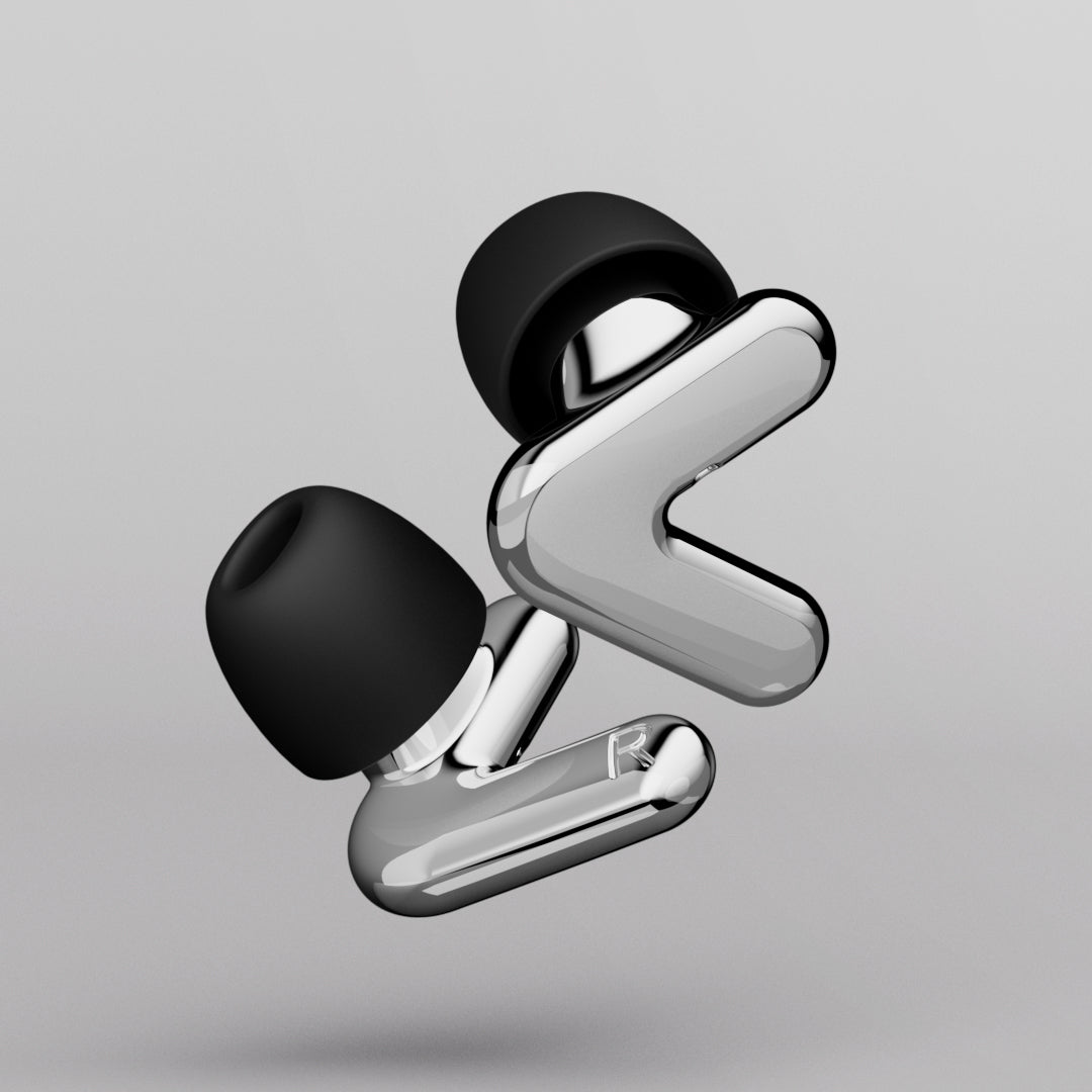 Rendu des bouchons Alpine Tune en silver 