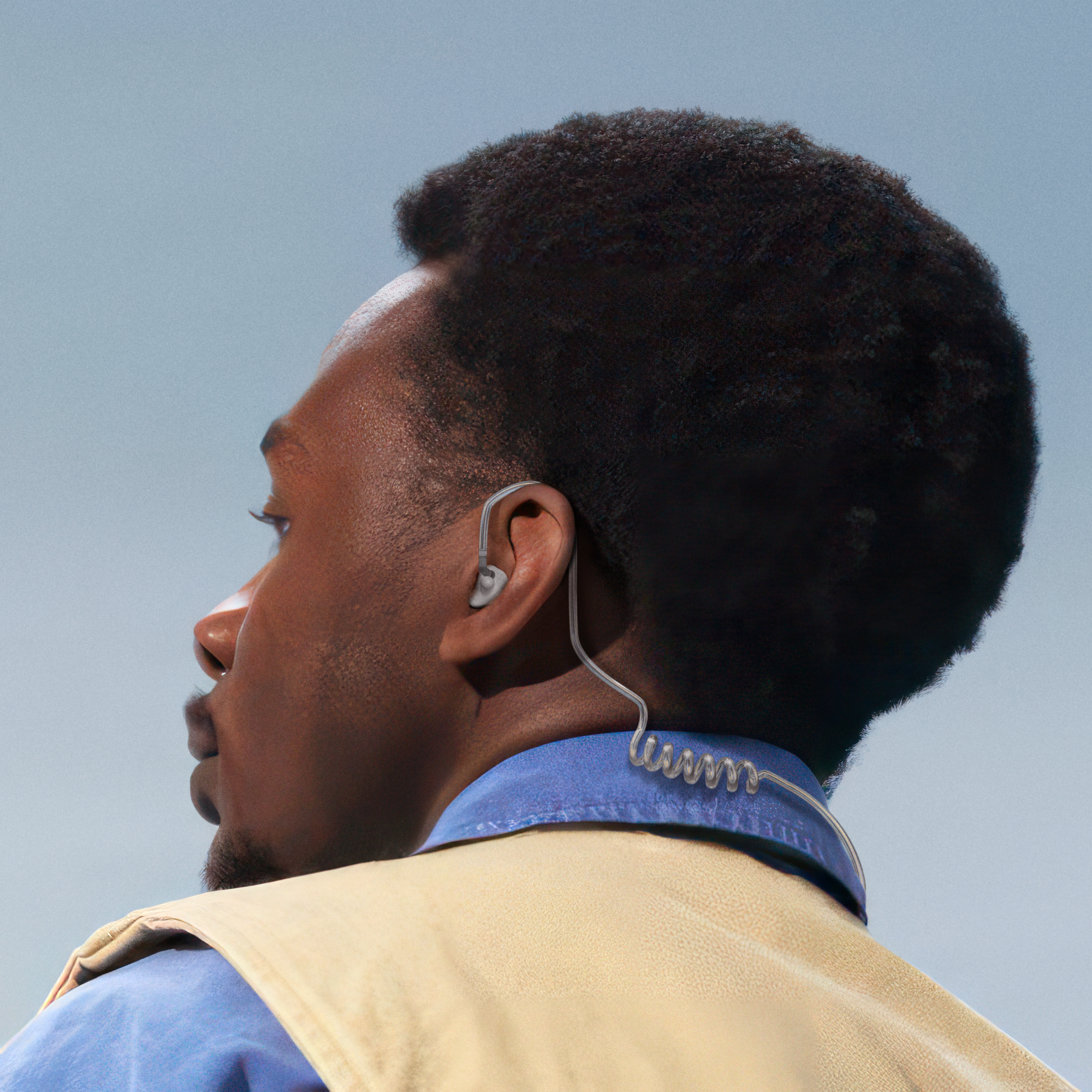 portofoon custom made in ear wit #color_wit