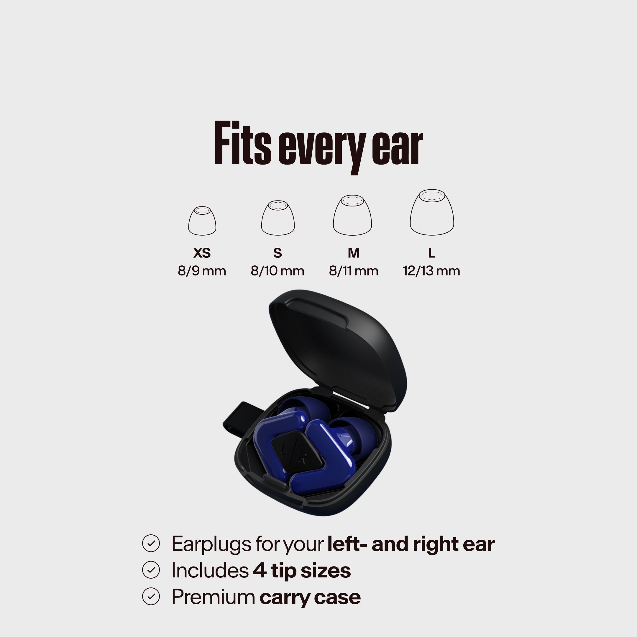 Alpine Tune packaging in dark blue, text &