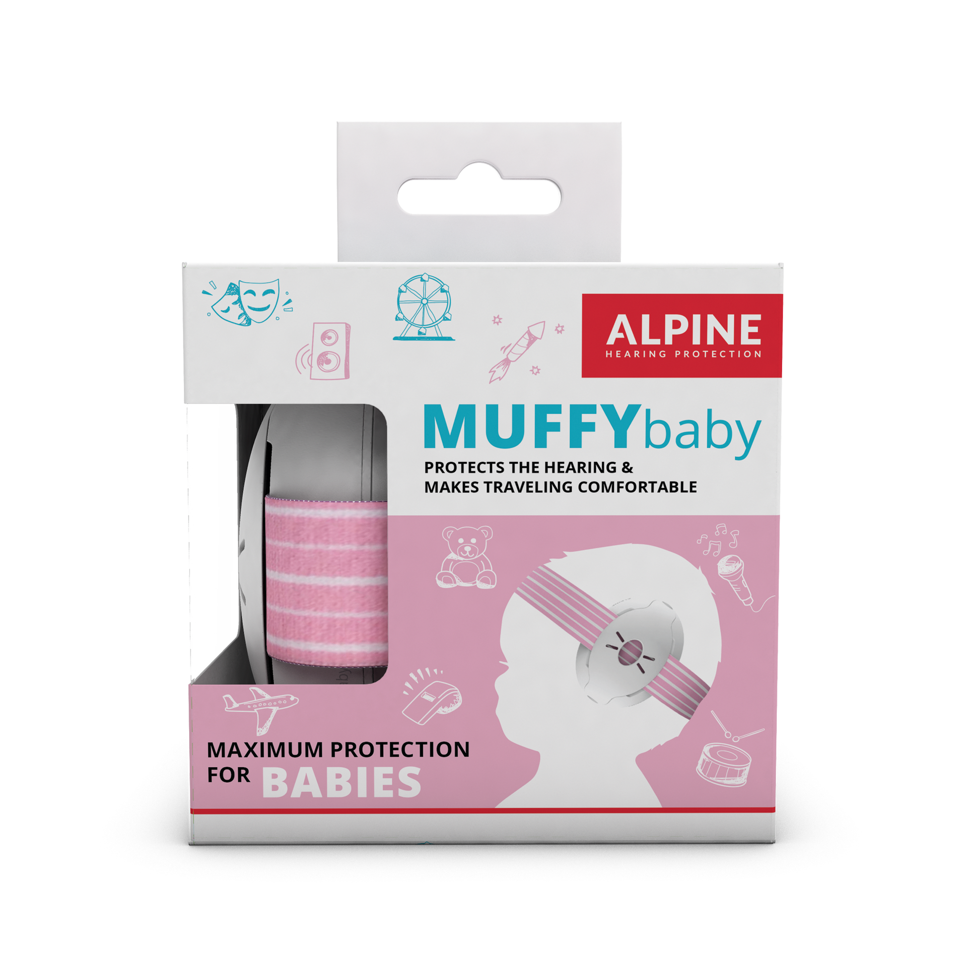 Muffy Baby Alpine Protection Auditive Bouchons d’oreilles Casque anti-bruit red dot award protéger votre oreille Enfants Bébés 